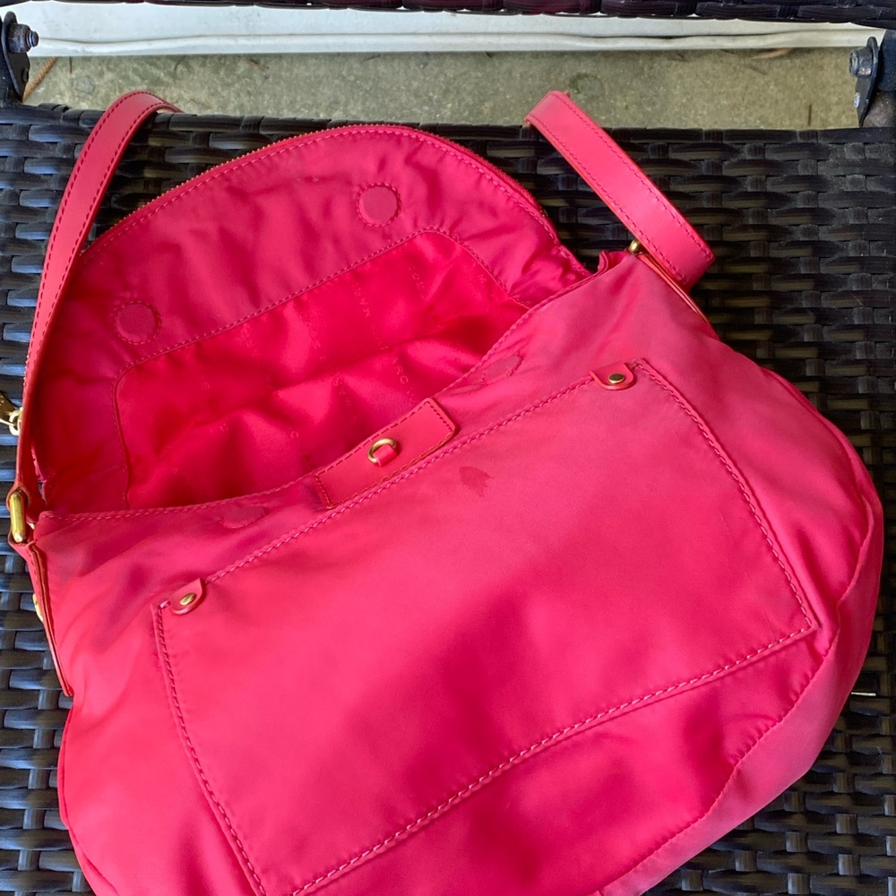 Marc Jacobs Nylon Messenger Bag, Pink - Picture 9 of 11
